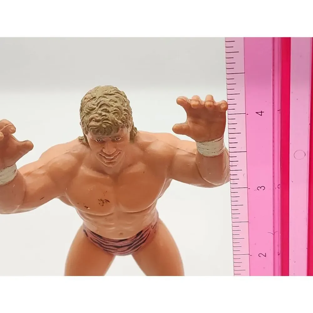 Vintage 1990 WCW Brian Pillman Action Figure Galoob Wrestler Toy Loose Red White